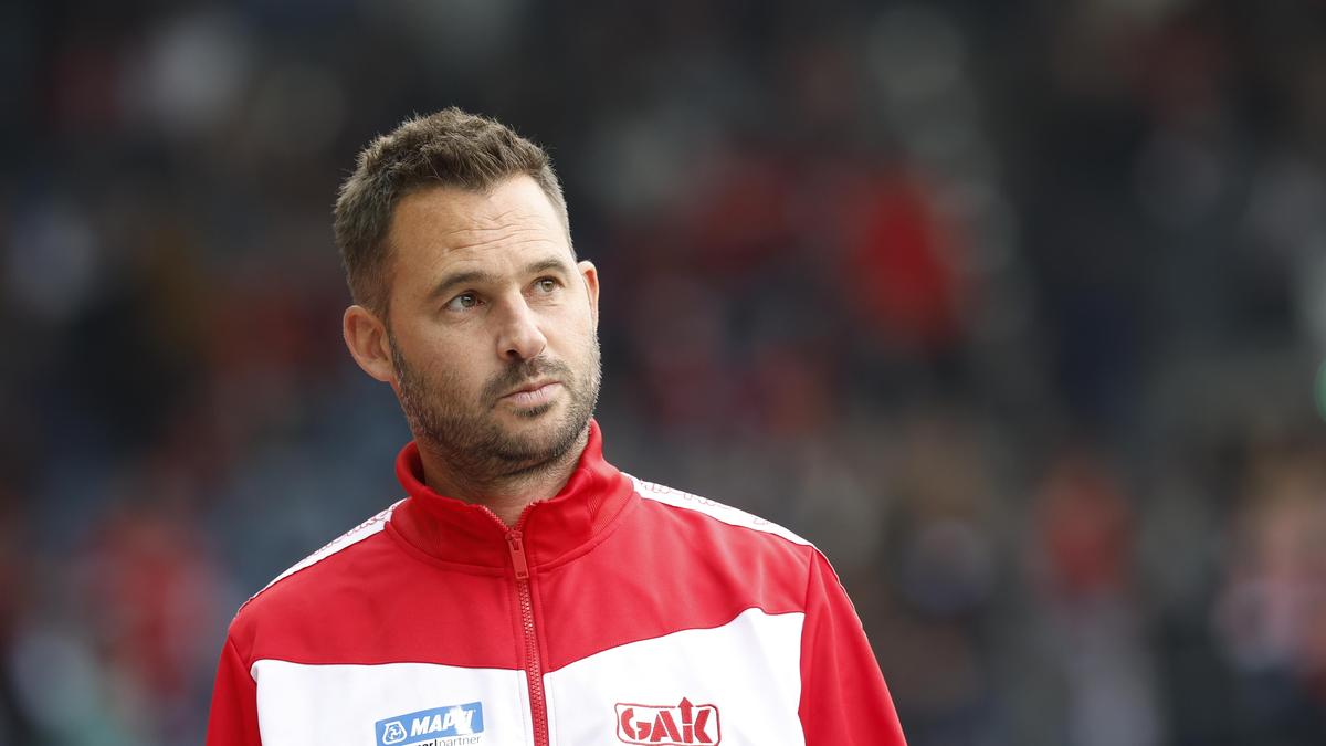 Gernot Messner ist nicht mehr GAK-Trainer