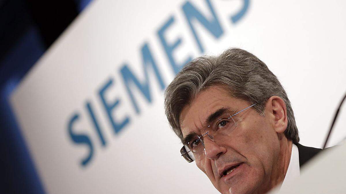 Joe Kaeser, Siemens-Vostandschef