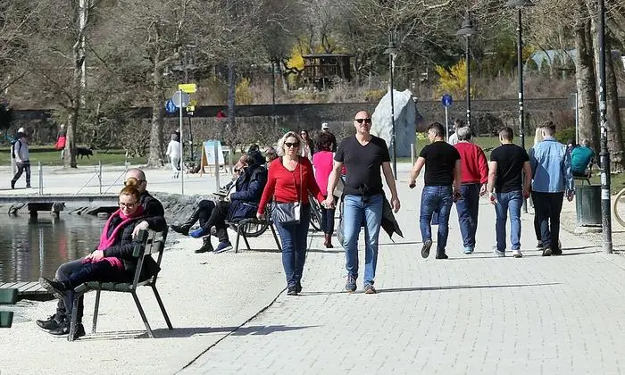 An der Seepromenade ist einiges los