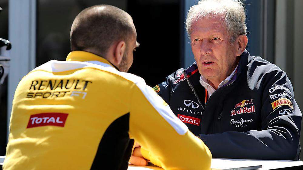 Streitgespräch zwischen Renault-Manager Abiteboul und Red-Bull-Motorsportchef Helmut Marko 