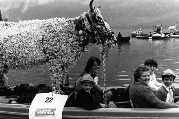 Seit 1963 gibt es den Bootskorso, anfangs noch auf beiden Seen, jetzt alternierend