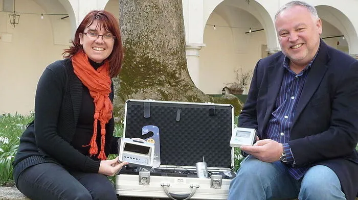 Freuen sich auf ein interessantes Frauentreffen: Katrin Ulbl und Retzhof-Leiter Joachim Gruber
