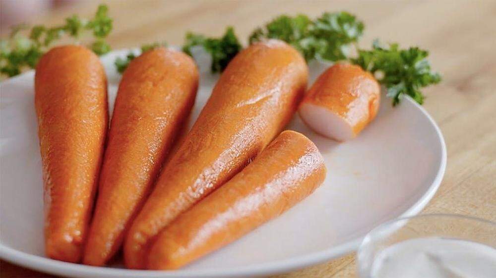 Karotten aus Truthahnbrust