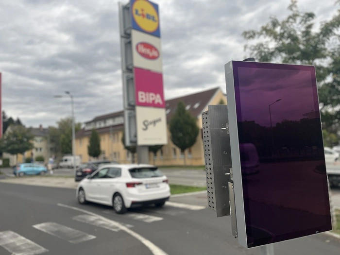 Das neue elektronische Parksystem beim Weizer Stadtparkquartier