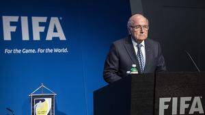 Noch-FIFA-Präsident Joseph Blatter