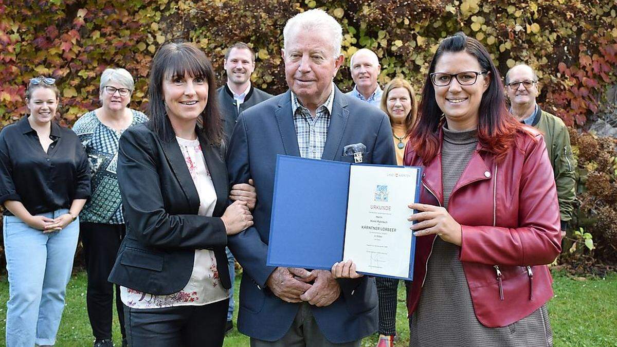 Brigitte Simon, Horst Rabitsch und Sara Schaar