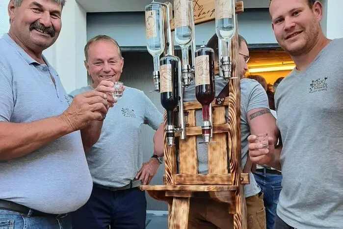 Weine, Säfte, Schnäpse: Viele Getränke warteten darauf, verkostet zu werden