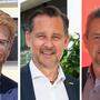 Klare Worte der drei SP-Bürgermeister: Harald Bergmann, Andreas Thürschweller und Martin Weber