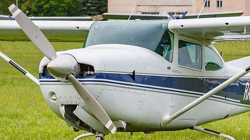 Die Cessna der Flugschule