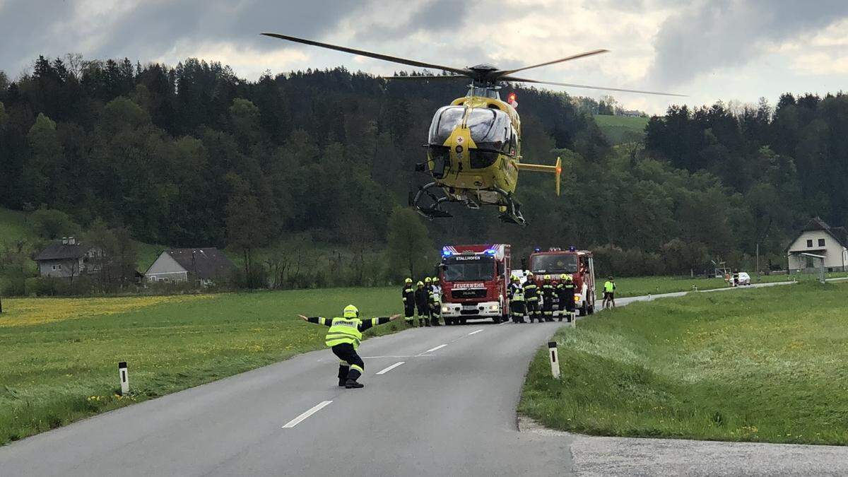 Die L 315 in Södingberg musste vorübergehend gesperrt werden