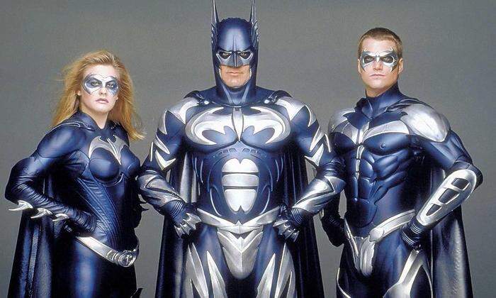 Batman & Robin: Prominentes Trio mit Alicia Silverstone, George Clooney, Chris O'Donnel