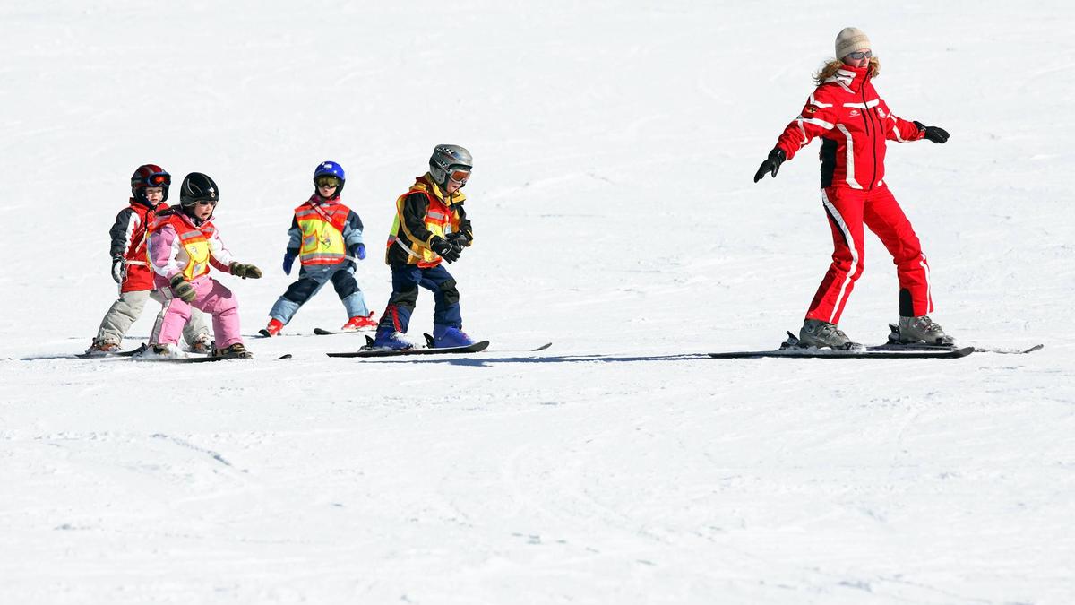 
In der Volksschule sinkt das Interesse an Skikursen extrem