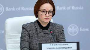 Elwira Nabiullina, die Chefin der russischen Zentralbank