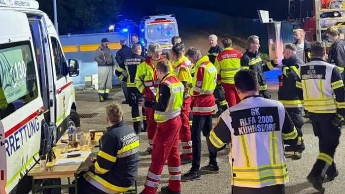 Der Einsatz in der Nacht des Unglücks