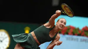 Anastasia Potapova hält in Madrid Österreichs Fahne hoch
