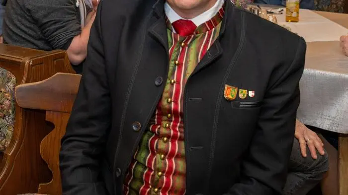 Ostertanz der Landjugend Schiefling - Bürgermeister Thomas Wuksch  freute sich auf den geselligen Abend