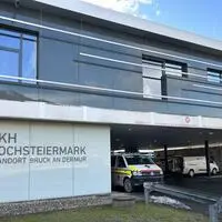 Der Standort Bruck des Spitalsverbundes Hochsteiermark
