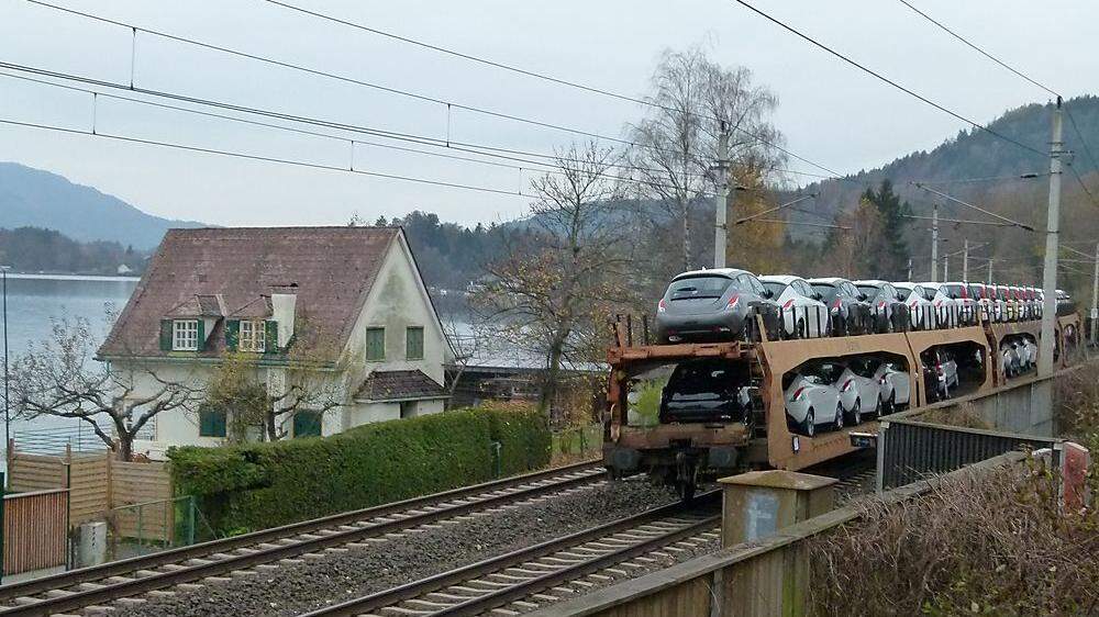 Güterzug-Lawine bedroht Tourismus am Wörthersee-Nordufer
