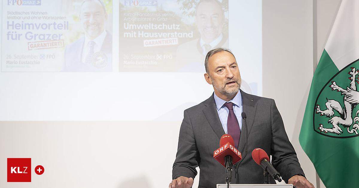 Analyse Zur Graz-Wahl: Für Die FPÖ War Der „Koalitionsbruch“ Eine Befreiung