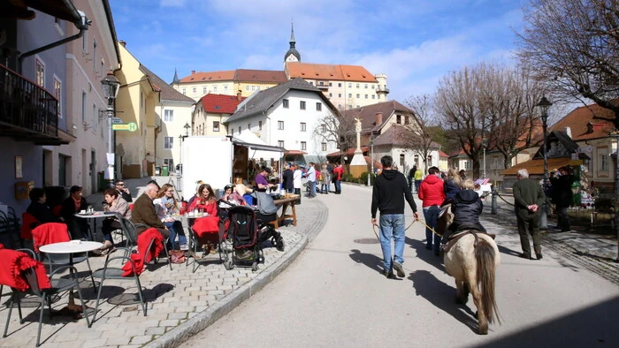 Die Altstadt von Althofen stand am Wochenende im Mittelpunkt eines großen Marktes. 