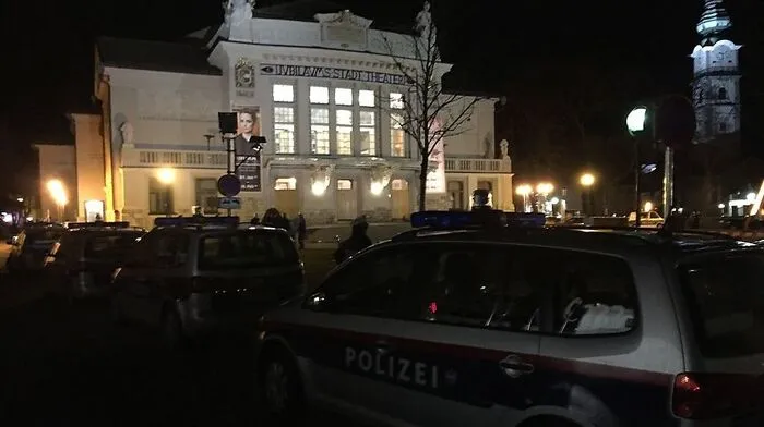 Das Stadttheater musste evakuiert werden
