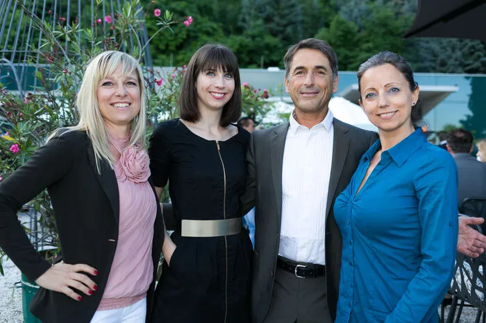 E. Sekyra (Sekyra Immobilien), K. Wallner (Bauwerk Projekt), M. Unterrichter (grazial.at) N. Strohmeier (Strohmeier Immobilien)
