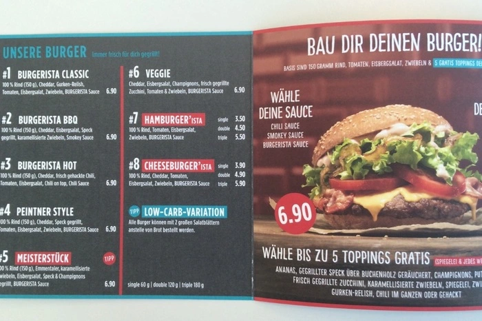 Diese Gerichte bietet. . .