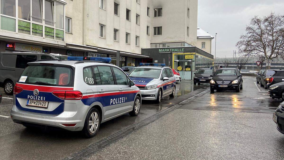 Polizeieinsatz am Burgplatz