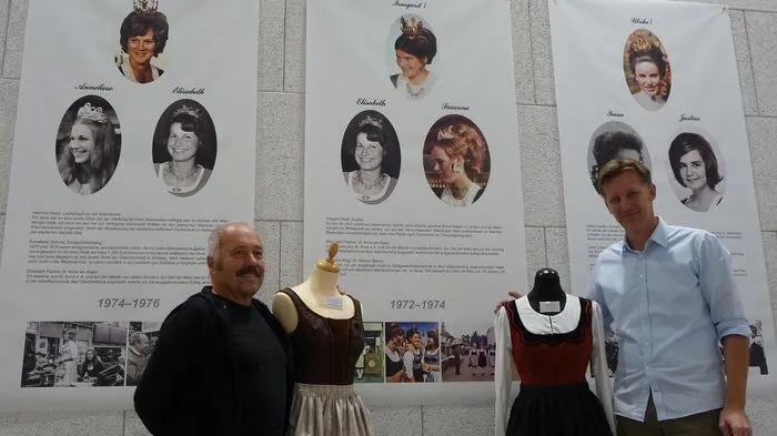 Ein königliches Vergnügen bietet die Ausstellung "50 Jahre Steirische Weinhoheiten" im Alten Kino in Leibnitz.