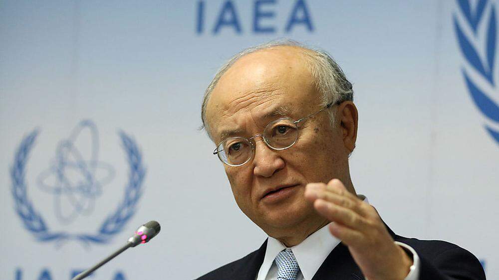 IAEA-Chef Yukiya Amano