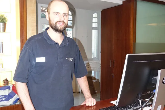 Daniel Fajkus, Spa-Manager im Falkensteiner Hotel Grand MedSpa Marienbad.