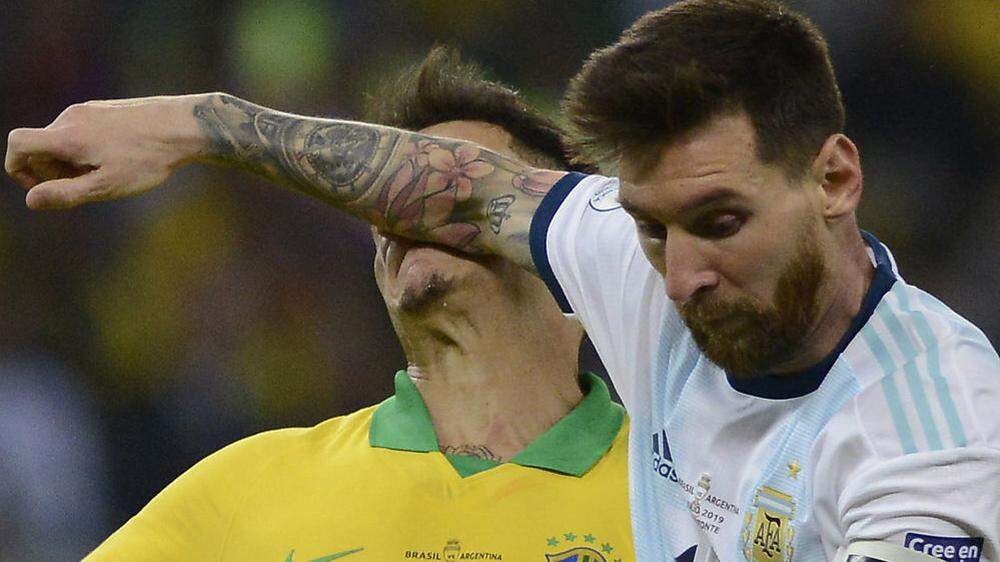 Copa-Aus für Messi: Brasilien schlägt Argentinien