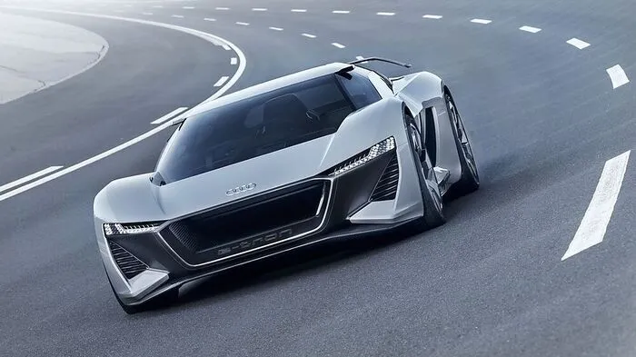 Der Audi PB18 e-tron in Aktion