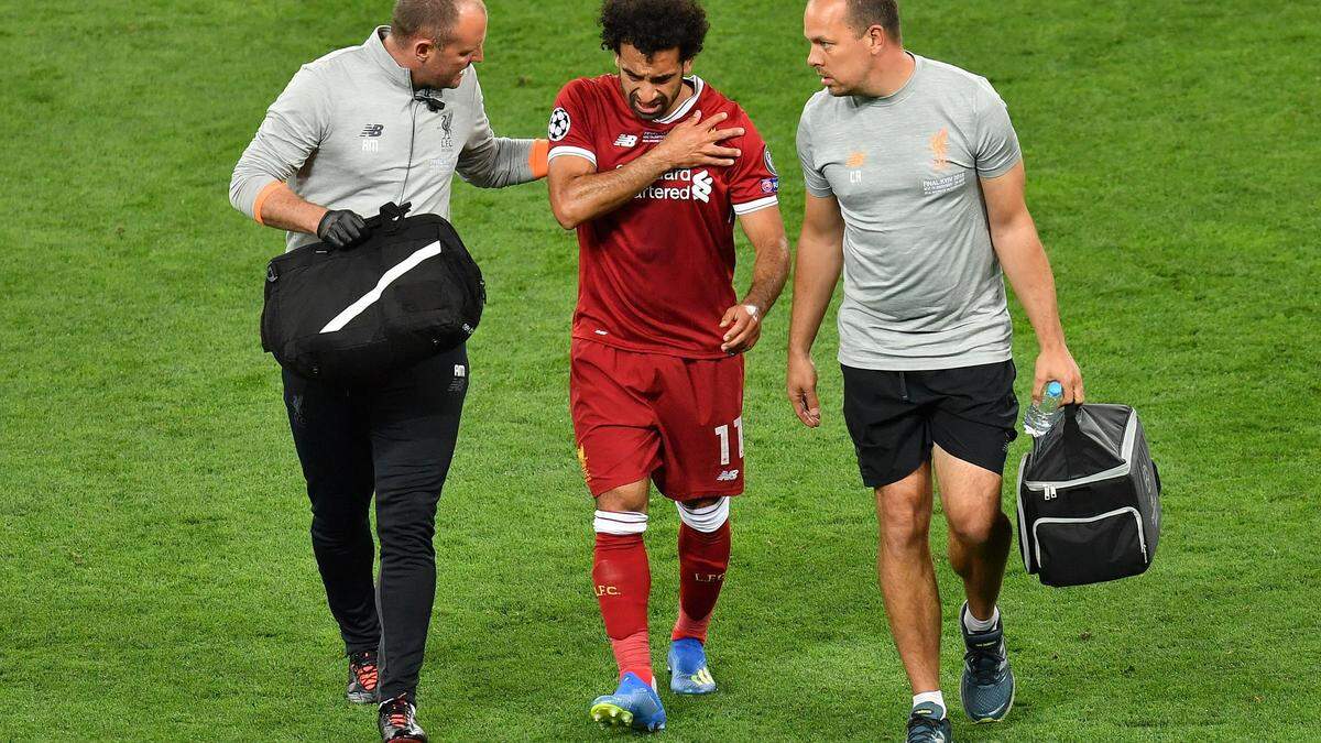 Im Finale 2018 schied Mohamed Salah verletzt aus