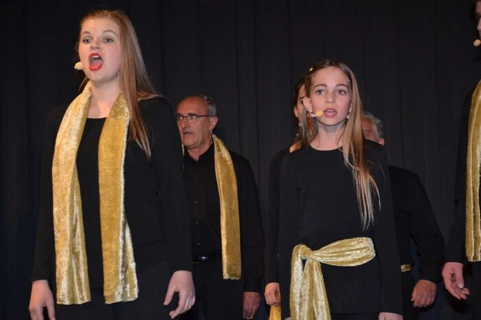 Auf der Bühne standen das Vokalensemble „The Chörchen“, Gesangssolisten und das große Musikschulorchester unter der Leitung von Roman Krainz und Andrea Ertlschweiger.