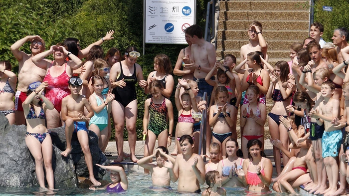 Das #wearewater-Fest in der Therme Loipersdorf ist voller Abenteuer...