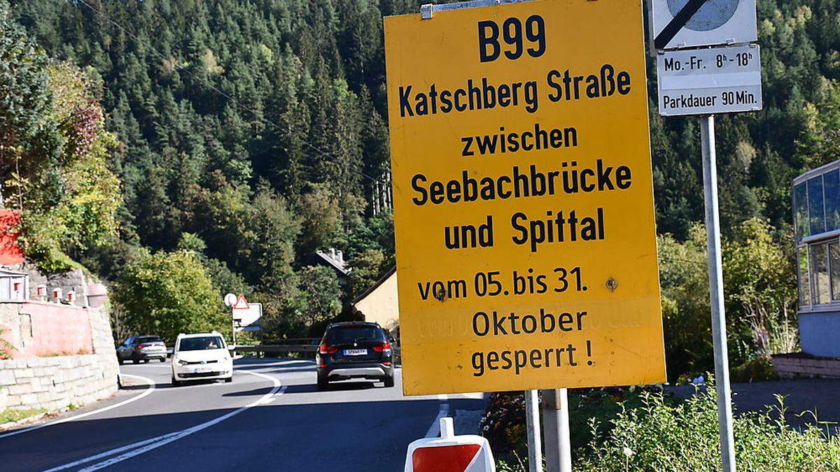 Die Lieserschlucht wird wieder gesperrt