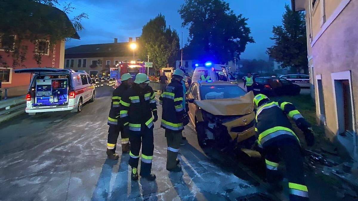 Fünf Feuerwehren standen im Einsatz