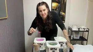 Julia Kaplan ist mit ihrer "WaxingBox" umgezogen