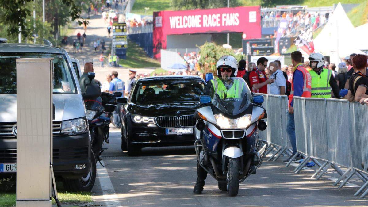 Die Polizei appelliert an die MotoGP-Fans