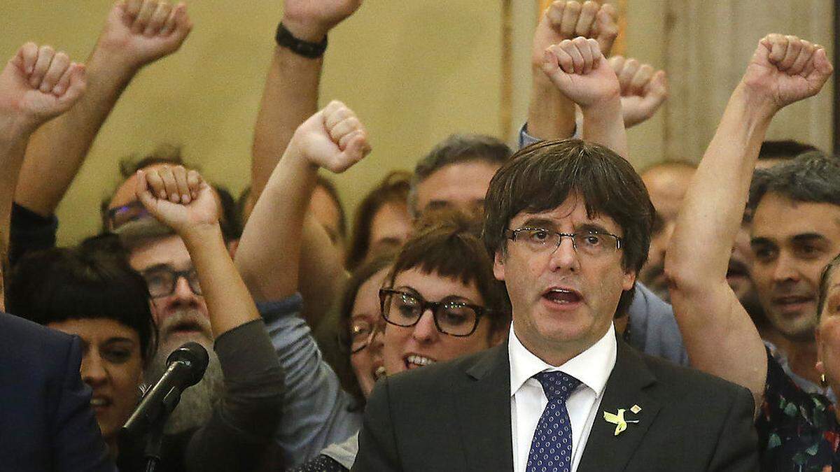 Carles Puigdemont gibt nicht klein bei