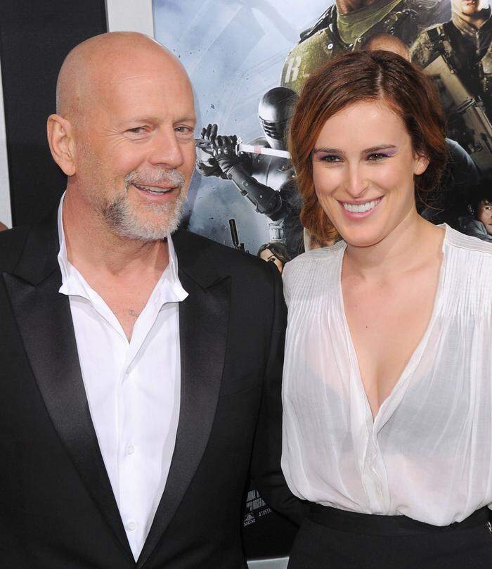 Bruce Willis mit seiner Tochter Rumer