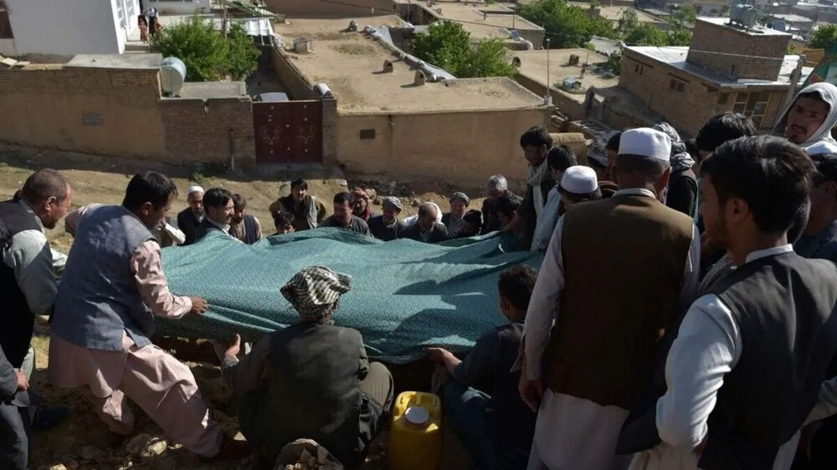 Schiitischer "Märtyrerfriedhof" in Kabul 