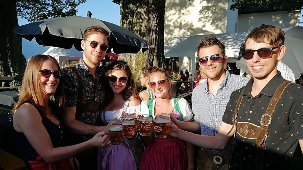 Tolle Stimmung beim Kirchale