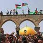 Freude in bei Palästinensern in Jerusalem 