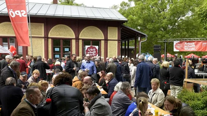 Mit einem Familienfest beim SPÖ-Pavillon im Volksgarten feierte die Grazer SPÖ den 1. Mai