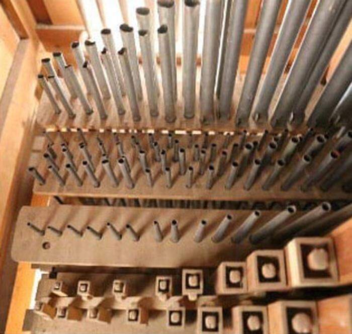 1800 Orgelpfeifen müssen auf Vordermann gebracht werden