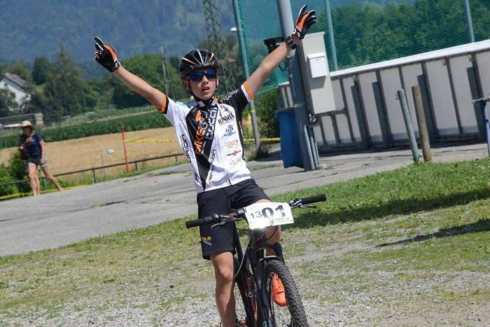 Christoph Holzer gewann das U13-Rennen