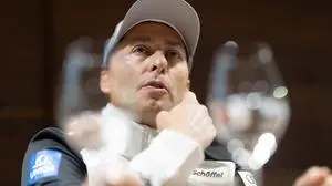 ABD0032_20251024 - SÖLDEN - ÖSTERREICH: Mario Stecher (Sportdirektor ÖSV) am Freitag, 24. Oktober 2025 beim Kamingespräch ÖSV anl. des bevorstehenden Ski Alpin Weltcup Saison Auftakt in Sölden. - FOTO: APA/EXPA/JOHANN GRODER