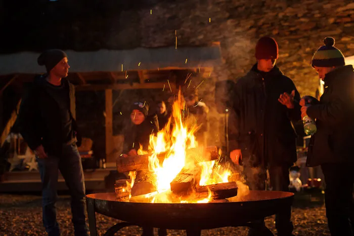 Das erste Mal wurde der Pulster Advent auf der Burg abgehalten.